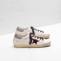 Golden Goose Super Star Coffee Star in leather White Men