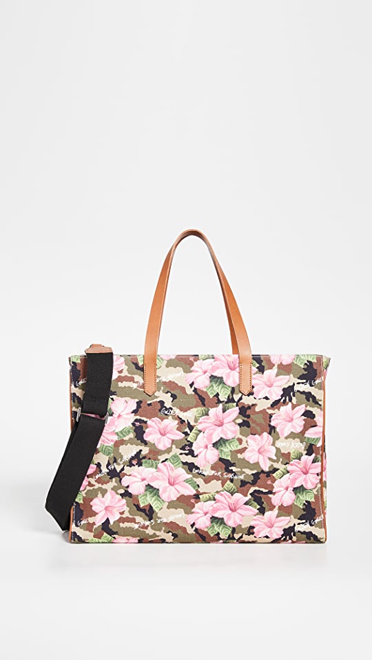 California Hibiscus Camouflage Bag