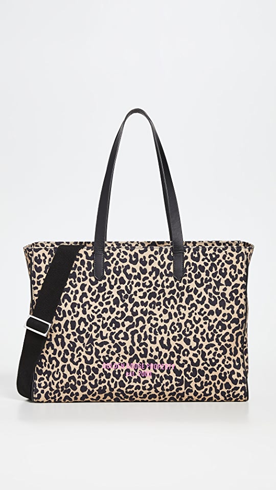California Golden Leopard Bag