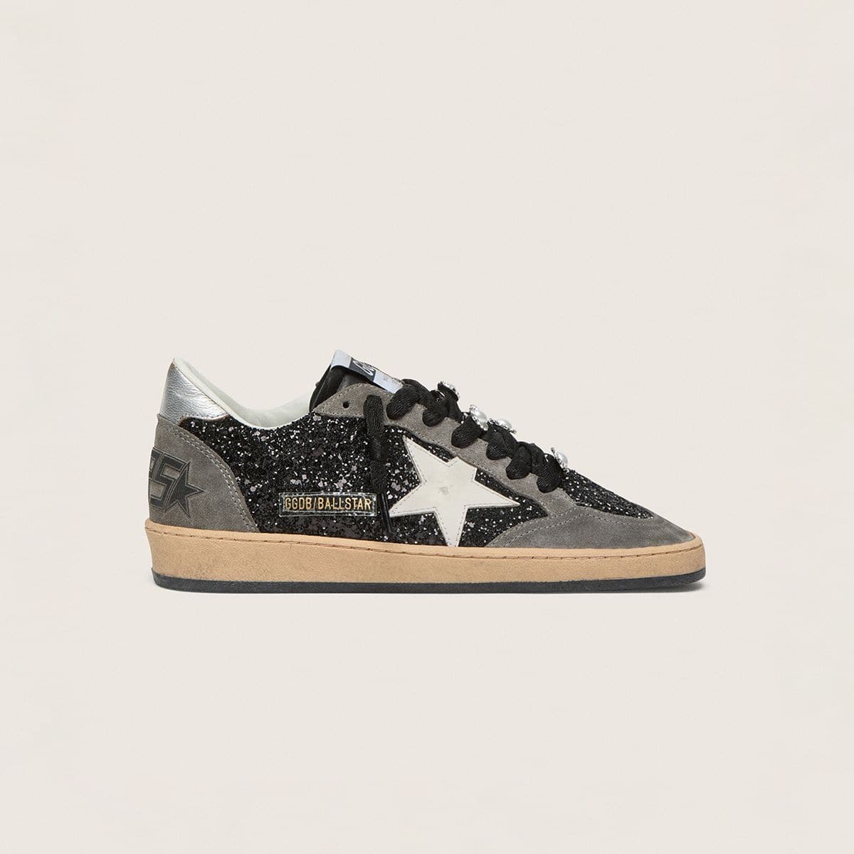 Women&rsquo;s-black-glitter-Ball-Star